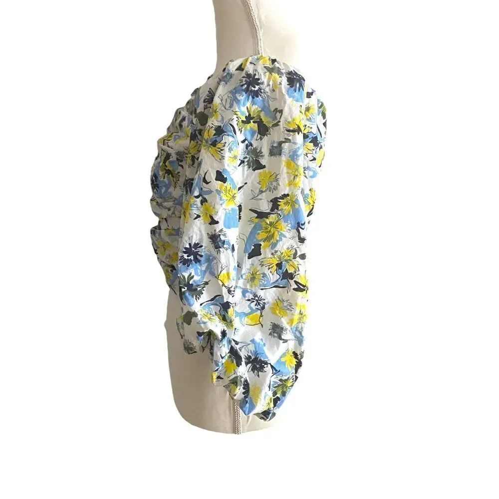 Tanya Taylor Floral Crop Top Size 8